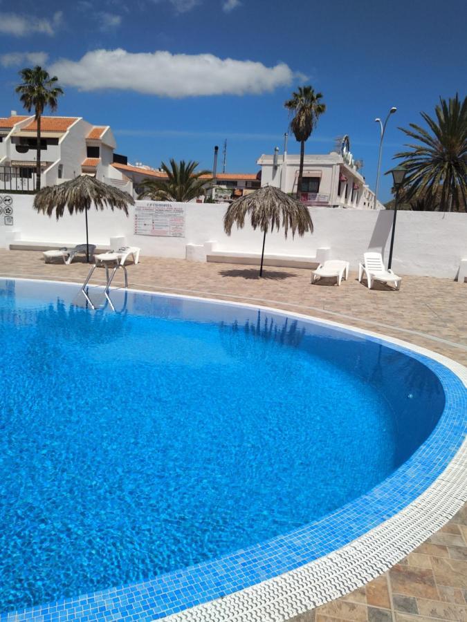 Apartamento con grande terraza y con 4 piscinas Arona  Exterior foto