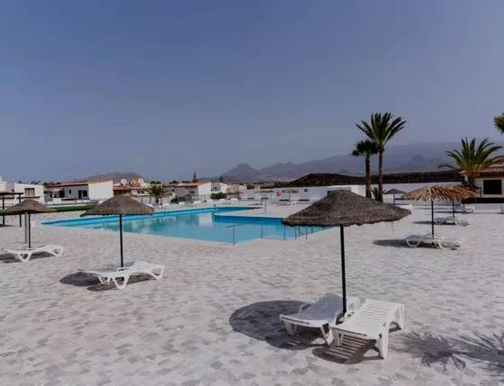 Apartamento con grande terraza y con 4 piscinas Arona  Exterior foto